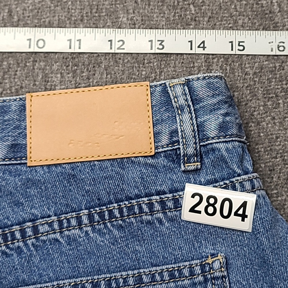 GILIPUR Mens Blue Cotton‎ Straight Leg Jeans XL 29x31 Denim Pants - Picture 9 of 10